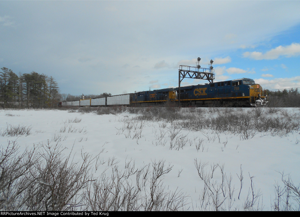 CSX 755 & 3103